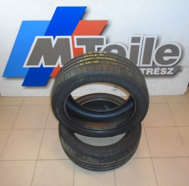R/DB! [GYRI HASZNLT] 2 DB - NYRI GUMI - 245/45R18 - 96Y - CONTINE